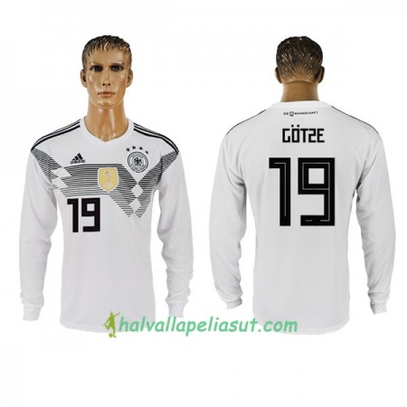 Jalkapallo Pelipaidat Saksa Gotze 19 World Cup 2018 Kotipaita Pitkähihainen